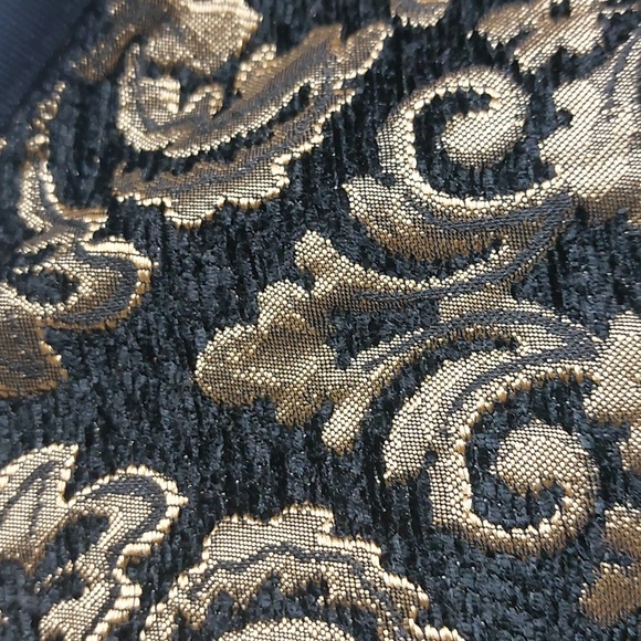 Old Navy open front jacket XS  Black and Gold - Picture 4 of 10